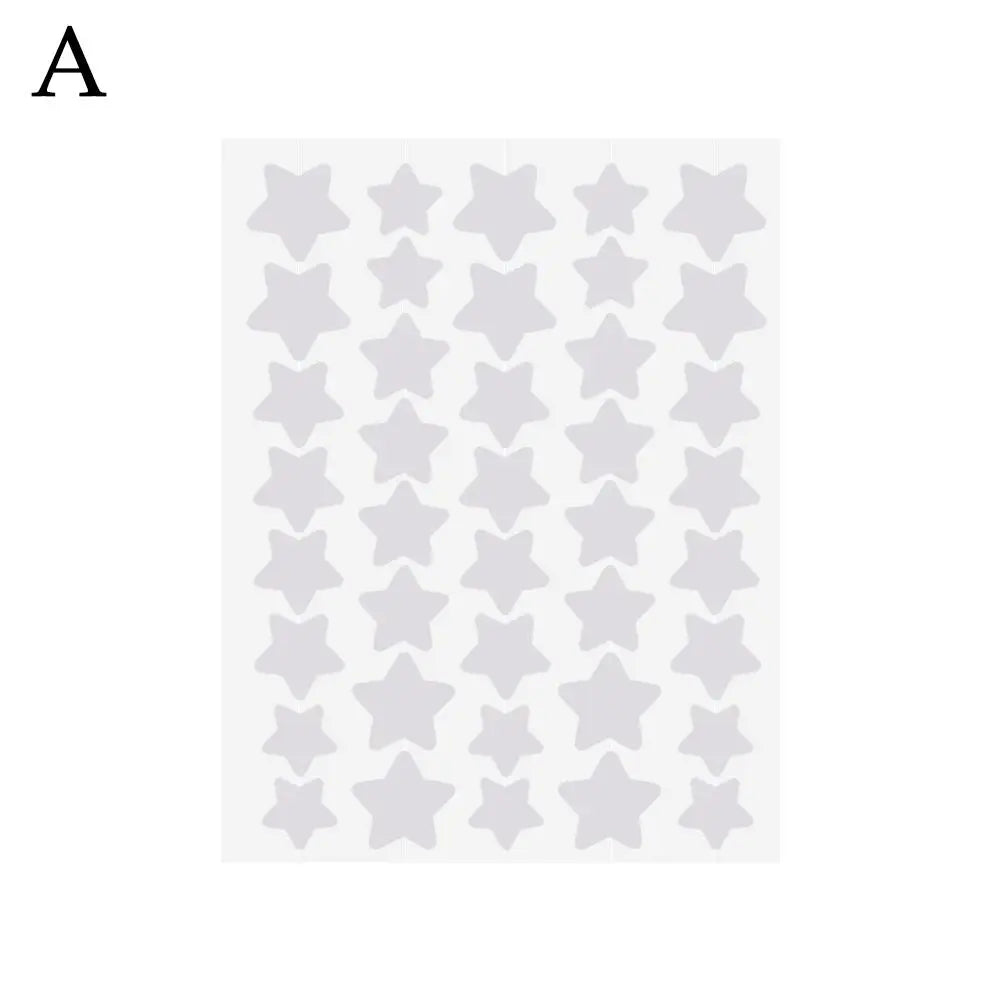 40pcs Cute Star Colorful Acne Removal Stickers Men Women Invisible Face Spot Pimple Patch Beauty Skin Care Tool