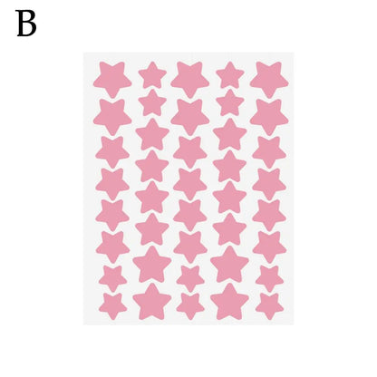 40pcs Cute Star Colorful Acne Removal Stickers Men Women Invisible Face Spot Pimple Patch Beauty Skin Care Tool