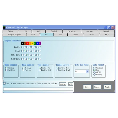 NewUSB Logic Analyzer Single Chip Microcomputer Suitable for ARM FPGA Debug