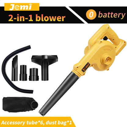 New Cordless blade blower 25pound miniature 2in1 battery and vacuum cleaner