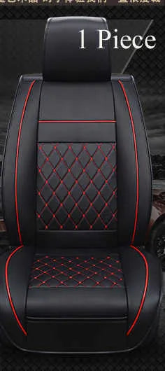 New New 1 Seat Waterproof Car Seat Cover Universal Leather Auto Front Seat