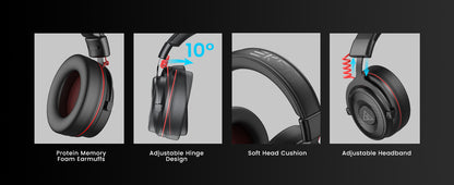 EKSA E900 Pro USB Gaming Headset for PC - puter Headset with Detachable Noise Cancelling Mic, 7.1 Surround Sound, 50MM Driver - Headphones with Microphone for PS4/PS5, Xbox One, Laptop, Office