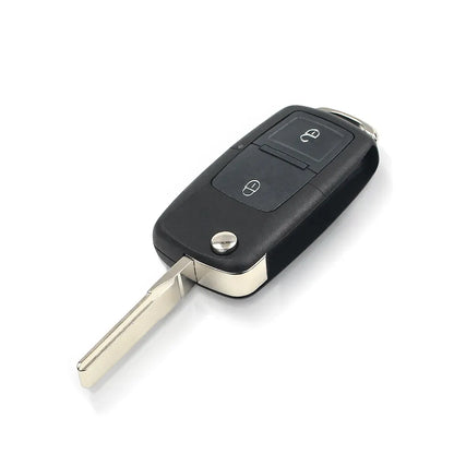 KEYYOU Flip Remote Car Key For VW Bora Golf Polo Passat Touran Seat Skoda 4