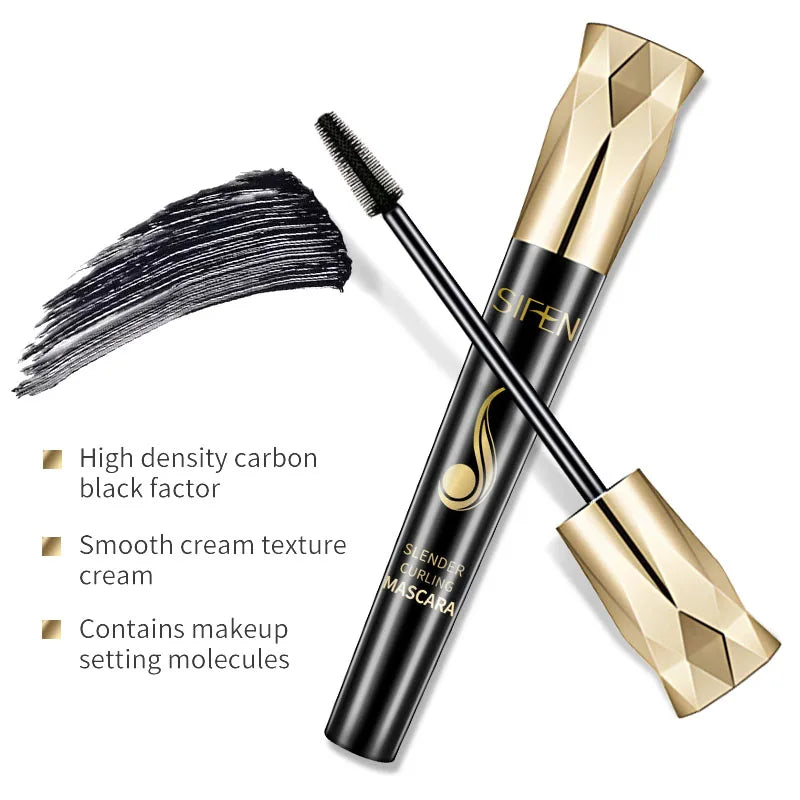 4D Mascara Waterproof Eyelashes Lengthening  Long Lasting Silky Lash Black Eyelashes Extension Make Up Beauty Eye Korean Cosmeti