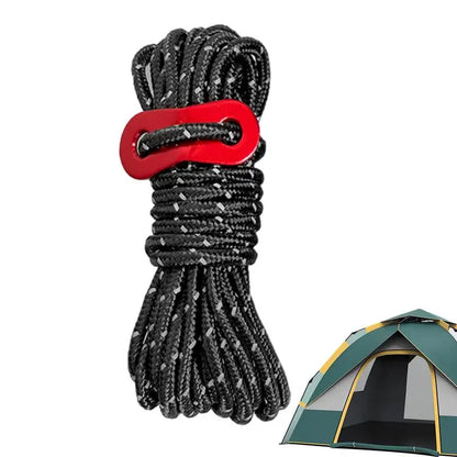 PC 4M Outdoor Tent Cord Reflective Paracord Tent Rope Lightweight Camping R