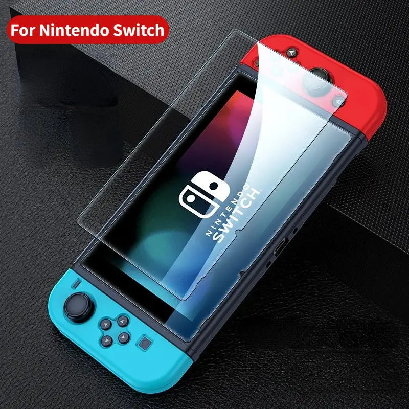 4PC Protective Tempered Glass For Nintend Switch Lite Screen Protector Film For Nintendos Switch NS OLED Glass Accessories