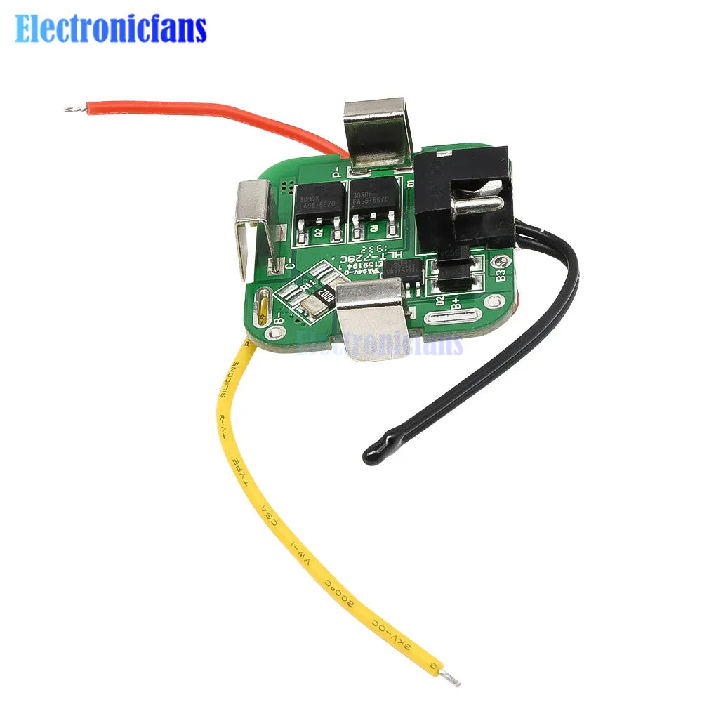 4S 4 Series String 16.8V Lithium Battery Protection Board 14.8V / 16.8V For Power Tools Drill Straight Diy Electronic PCB Module