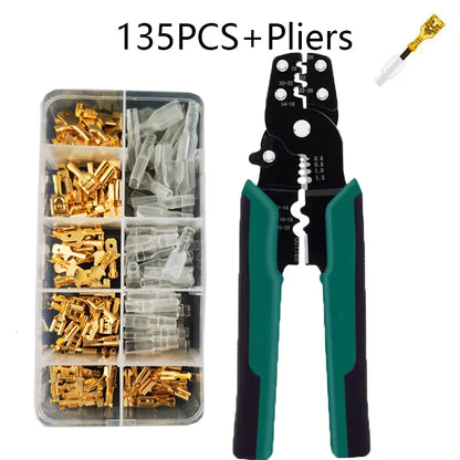 New Pliers Multi-function Mini electric terminal crimping pliers With Wire