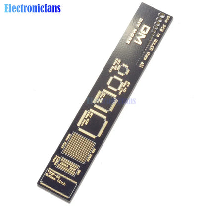 4cm 15cm 20cm 25cm Multifunctional PCB Ruler Measuring Tool Resistor Capacitor Chip IC SMD Diode Transistor Package Electronic