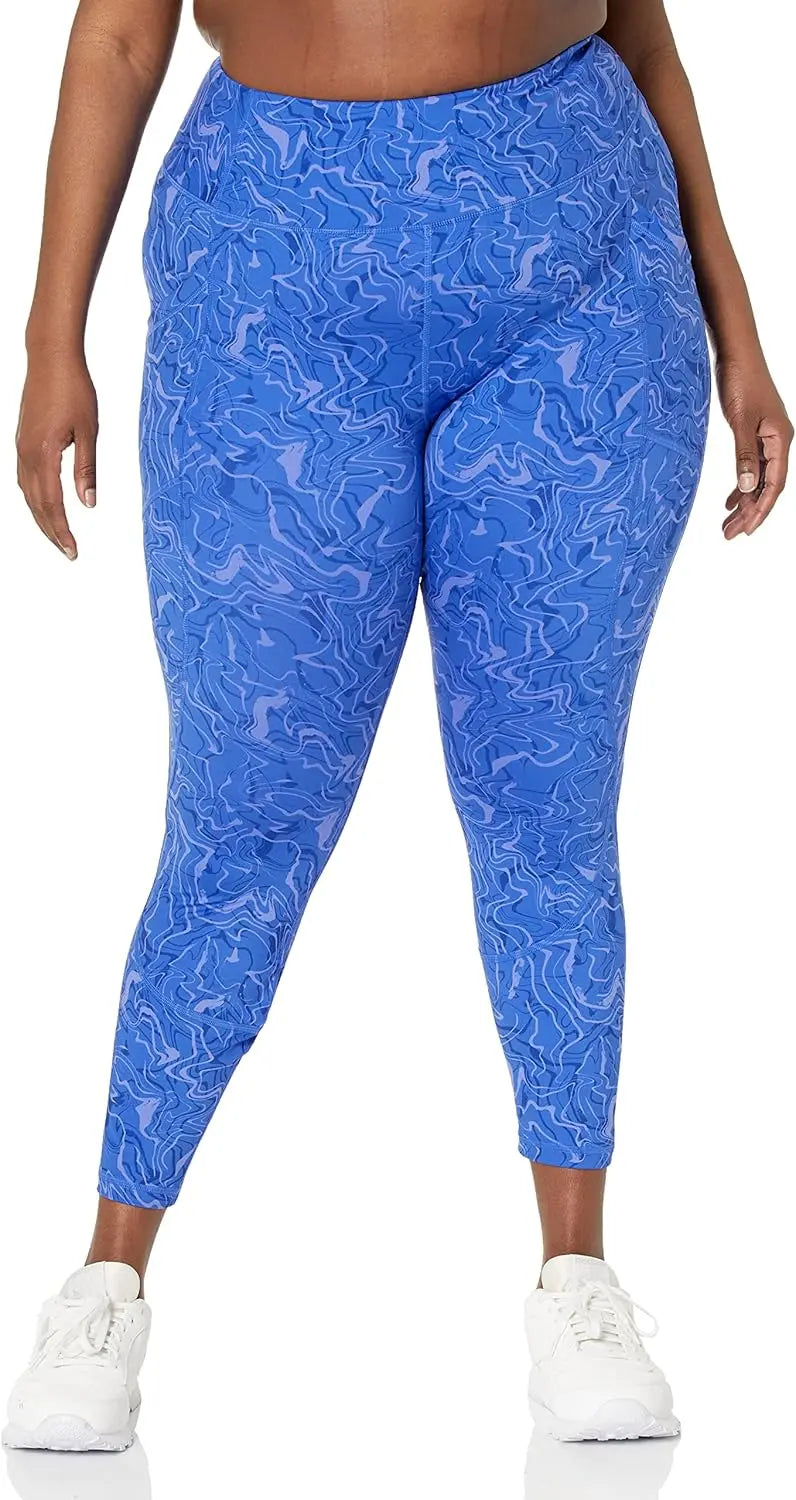 Women's Active Sculpt Workout High Rise Full Length Leggings with Pockets (Available in Plus Size) gtooza.com