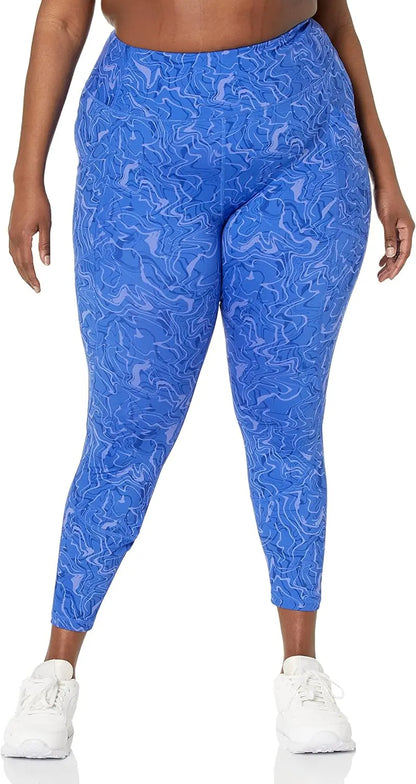 Women's Active Sculpt Workout High Rise Full Length Leggings with Pockets (Available in Plus Size) gtooza.com