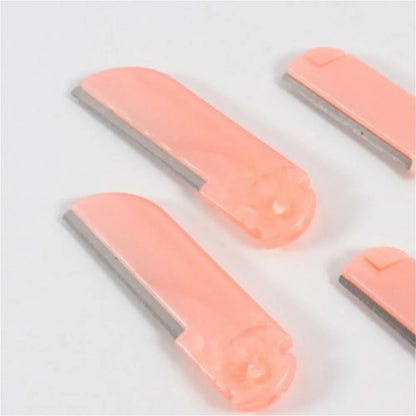 4pcs/Set Eyebrow Trimmer Eye Brow Razor Face Body Hair Removal Shaver Eyebrow Blades Scissors Women Profiler Beauty Makeup Tools