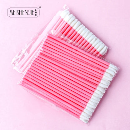 5/100 Pcs Lip Brush Eyelash Makeups Lip Glossy Microbrush Lash Extension  Lipstick Set Cosmetic beauty Tools