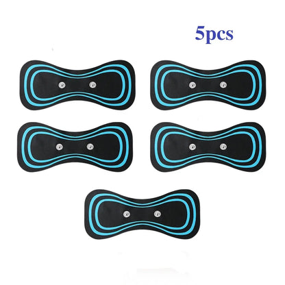 PC 5/10pcs Cervical Massage Pad  Mini Neck Cervical Massage Stimulator Self