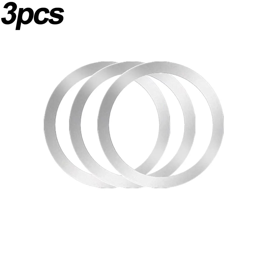 PC 5-s Magnetic Wireless Charger Universal Phone Metal Rings Sticker  Car Phone Magsafe Charger Iron Sheet Sticker  Iphone