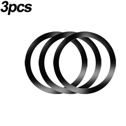 PC 5-s Magnetic Wireless Charger Universal Phone Metal Rings Sticker  Car Phone Magsafe Charger Iron Sheet Sticker  Iphone