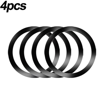 PC 5-s Magnetic Wireless Charger Universal Phone Metal Rings Sticker  Car Phone Magsafe Charger Iron Sheet Sticker  Iphone