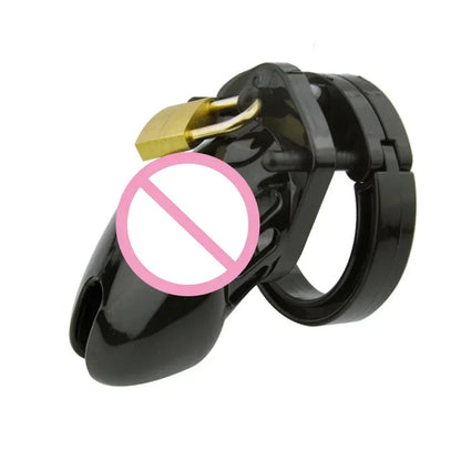 Gtooza_5 Size Male Chastity Device Small/Standard Cock Cage with Rings Erotics Urethral Brass Lock Locking Sex Toys  Men Adults gtooza.com