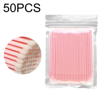 50/100pcs Disposable MicroBrush Eyelashes Extension  Individual Lash Removing Swab Micro Brush For Eyelash Extension Tools