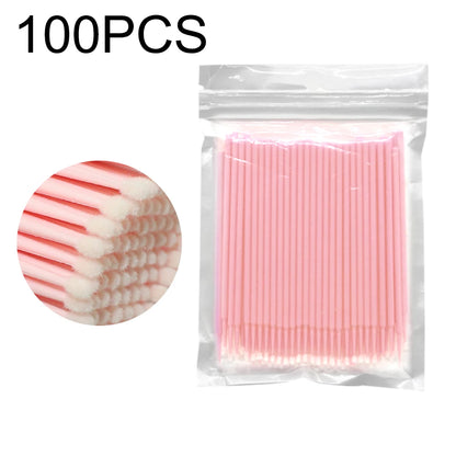 50/100pcs Disposable MicroBrush Eyelashes Extension  Individual Lash Removing Swab Micro Brush For Eyelash Extension Tools