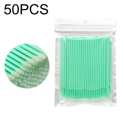 50/100pcs Disposable MicroBrush Eyelashes Extension  Individual Lash Removing Swab Micro Brush For Eyelash Extension Tools