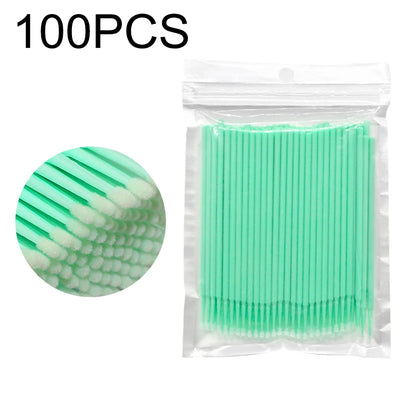 50/100pcs Disposable MicroBrush Eyelashes Extension  Individual Lash Removing Swab Micro Brush For Eyelash Extension Tools