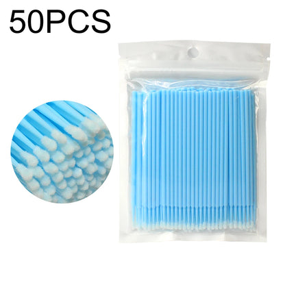 50/100pcs Disposable MicroBrush Eyelashes Extension  Individual Lash Removing Swab Micro Brush For Eyelash Extension Tools