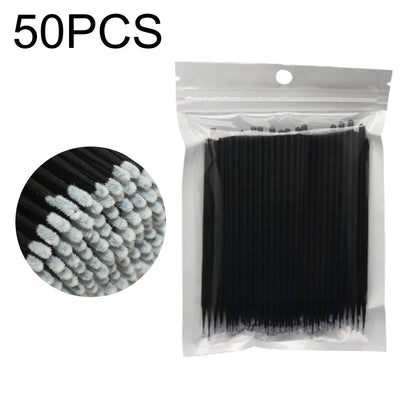 50/100pcs Disposable MicroBrush Eyelashes Extension  Individual Lash Removing Swab Micro Brush For Eyelash Extension Tools