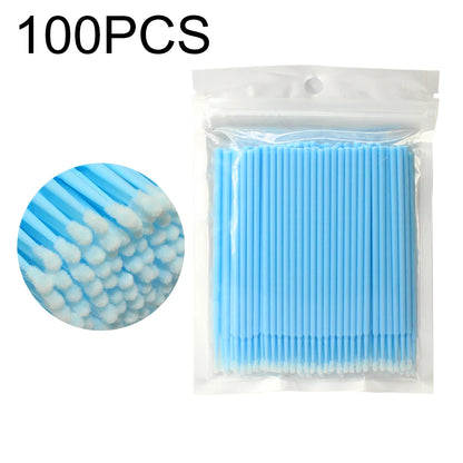 50/100pcs Disposable MicroBrush Eyelashes Extension  Individual Lash Removing Swab Micro Brush For Eyelash Extension Tools