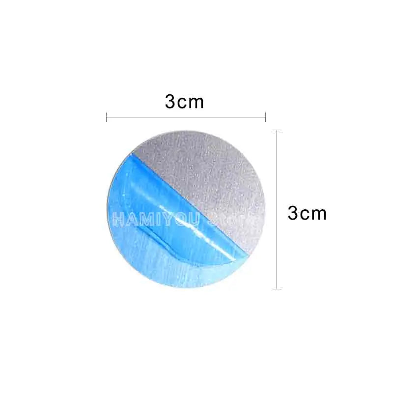 PC 50/1PCS Metal Plate Disk  Magnet Car Phone Holder Round Iron Sheet Stickers Car Magnetic Phone Stand Mount Accessories