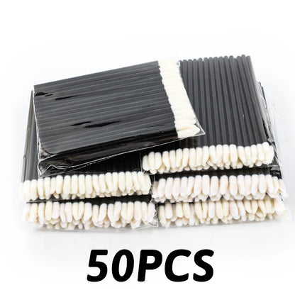 50/500/1000pcs Lip Brushes Makeup Mascara Wands Lipstick Micro Brushes Applicators Cleaner  Eyelash Extension Tools