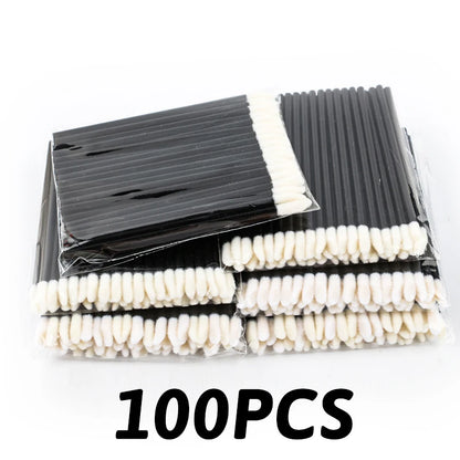 50/500/1000pcs Lip Brushes Makeup Mascara Wands Lipstick Micro Brushes Applicators Cleaner  Eyelash Extension Tools