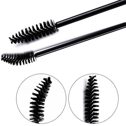 500/1000PCS Eyelashes Brushes Set Wholesaler Disposable Lash Mascara Brush Lashes Extension Eyebrow Wands Applicator Makeup Tool