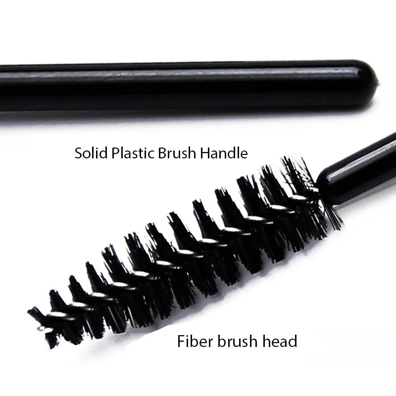 500/1000PCS Eyelashes Brushes Set Wholesaler Disposable Lash Mascara Brush Lashes Extension Eyebrow Wands Applicator Makeup Tool