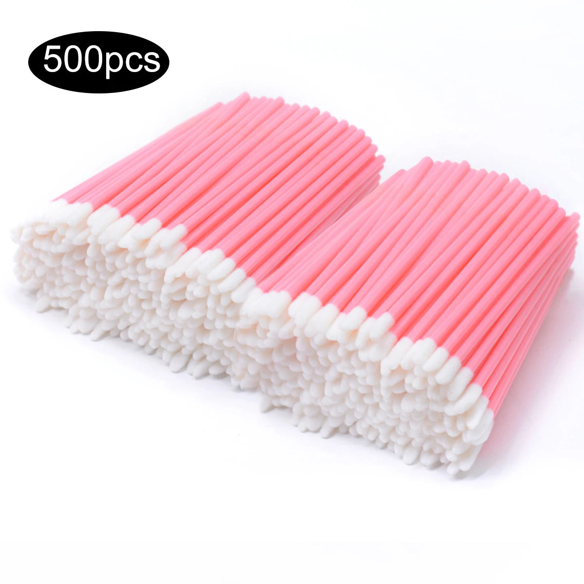 500PCS Lip Wands Applicators Disposable Lip Brush,Lipstick Brush Lip Gloss Applicator Wands,Makeup Applicator Beauty Tool