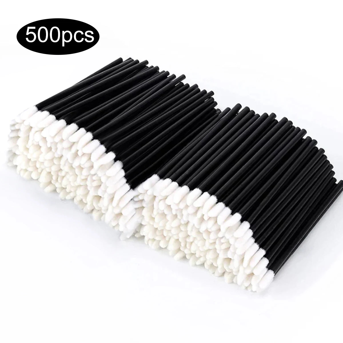 500PCS Lip Wands Applicators Disposable Lip Brush,Lipstick Brush Lip Gloss Applicator Wands,Makeup Applicator Beauty Tool