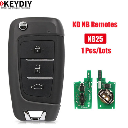 New1 pcs/lot KEYDIY Universal Multi-functional Remote Key NB25 for KD900 KD