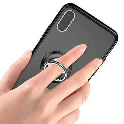 PC 540 Degree Rotatable Spin Mobile Phone Ring Holder Sticker Metal Finger Round Ring Smartphone Socket For Smartphone Mount Stand