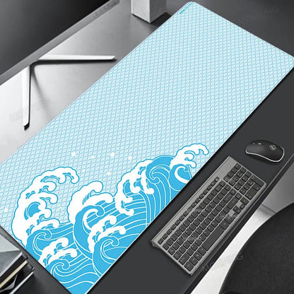 PCNigth Mousepad White X-raypad Aqua Control Plus Gaming Mouse Pads Wave Se