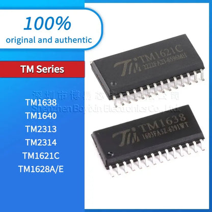 New 5Pcs original genuine TM1621C TM1628A/E TM1638 TM1640 TM2313 TM2314 new