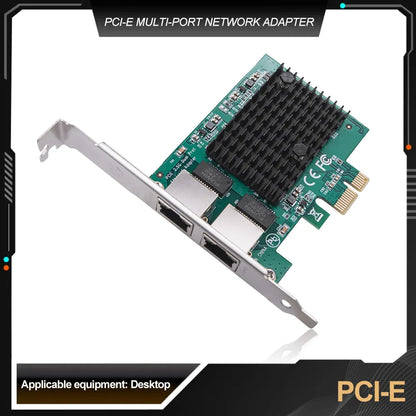 New1/2/4 Port 2.5GB PCIe Network Card Gigabit Ethernet Card RTL8125BG Chip