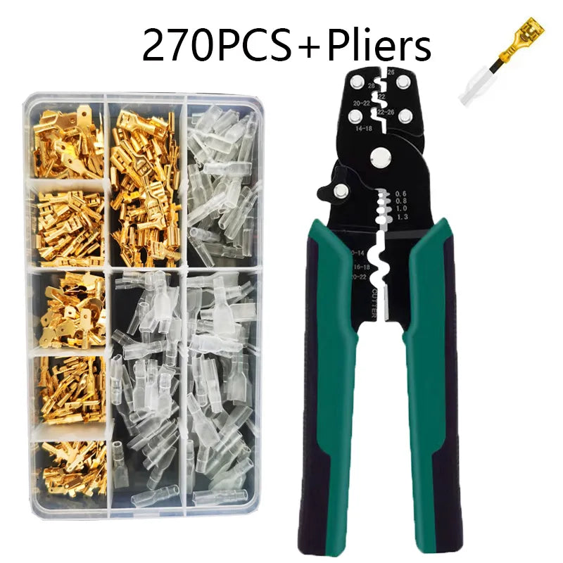 New Pliers Multi-function Mini electric terminal crimping pliers With Wire