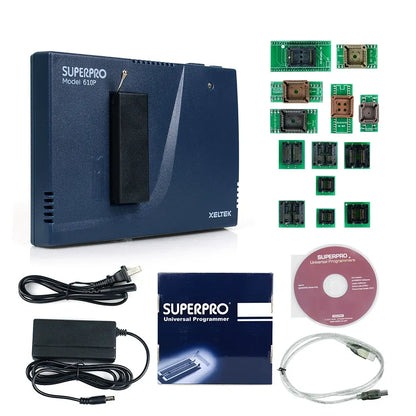 New wholesale New Quallity Xeltek Superpro 610P with Adapters Universal IC