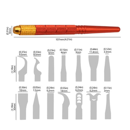 IC Chip Repair Thin Blade Tools Set CPU Edge Removal Tool Remove For Mobile