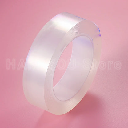 PC 5M Ultra-strong Double-sided Adhesive NanoTape Clear Removable Waterproof ExtraStrong Sticky Strip Heavy-duty Two SideTape