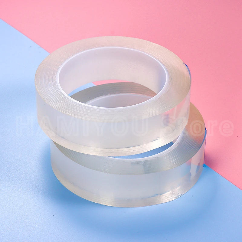 PC 5M Ultra-strong Double-sided Adhesive NanoTape Clear Removable Waterproof ExtraStrong Sticky Strip Heavy-duty Two SideTape