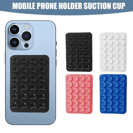 PC 5Pcs Sticky Grippy Suction Phone Case Mount Sillicon Adhesive Phone Accessory For IPhone And Android Hands-Free Fidget Toys