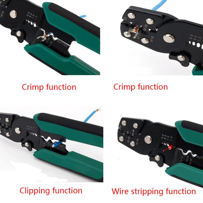 New Pliers Multi-function Mini electric terminal crimping pliers With Wire