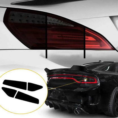 New New Car Tail Light Tint Overlays Sticker Auto Rear Lamp Vinyl Decal Dar