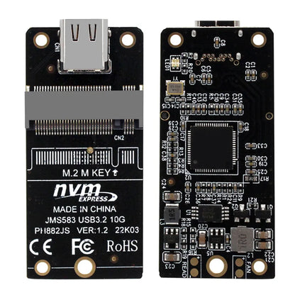 NewM.2 To Type-C SSD Enclosure Adapter NVME HDD Enclosure Interposer Board